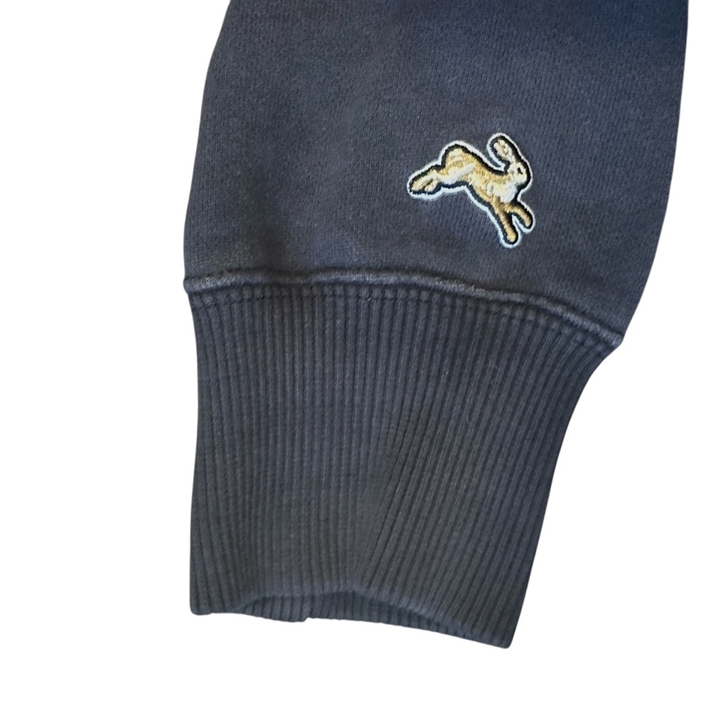 Tracksmith Trackhouse Crew Neck Sweatshirt Black/Dark Grey Women’s XS $120 - Picture 4 of 11